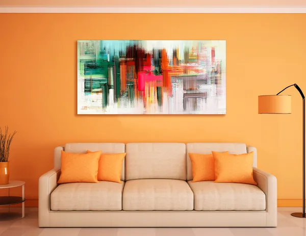 Multicolor_Abstract_Canvas_Painting_Ready_To_Hang_Wooden_Framed_Painting_For_Home_Decor
