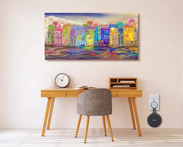 Multicolor_Urban_Art_Canvas_Painting_Ready_To_Hang_Wooden_Framed_Painting_For_Home_Decor