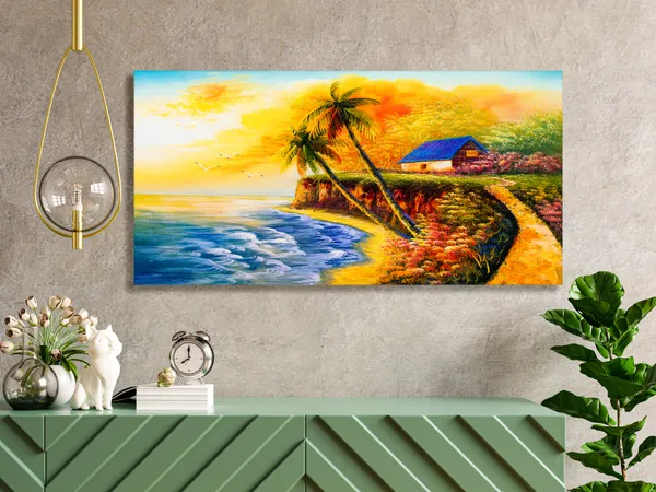 Multicolor_Scenery_Art_Canvas_Painting_Ready_To_Hang_Wooden_Framed_Painting_For_Home_Decor