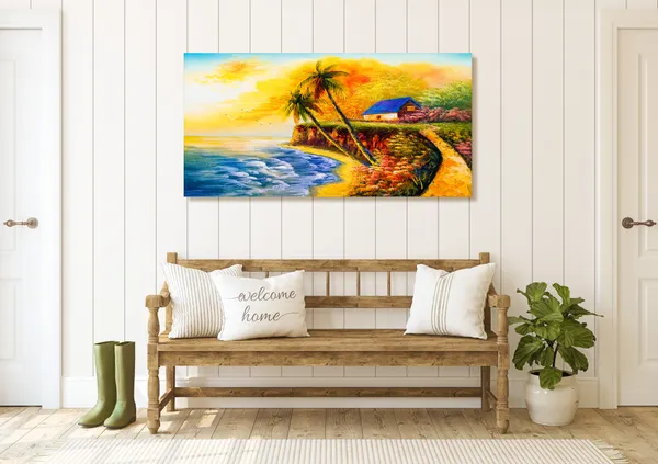 Multicolor_Scenery_Art_Canvas_Painting_Ready_To_Hang_Wooden_Framed_Painting_For_Home_Decor