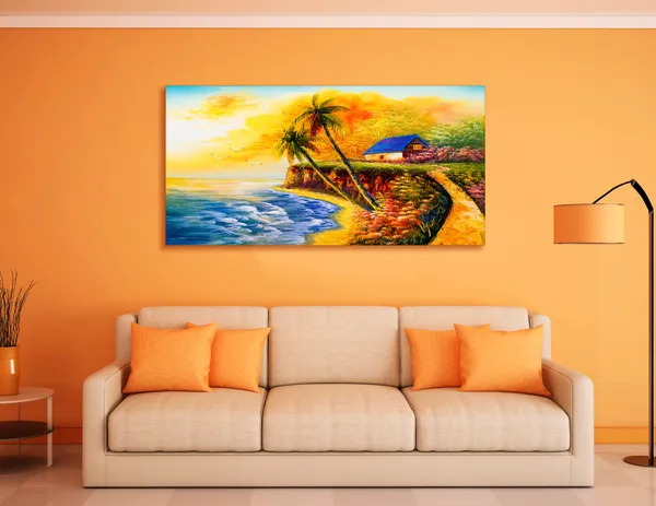 Multicolor_Scenery_Art_Canvas_Painting_Ready_To_Hang_Wooden_Framed_Painting_For_Home_Decor