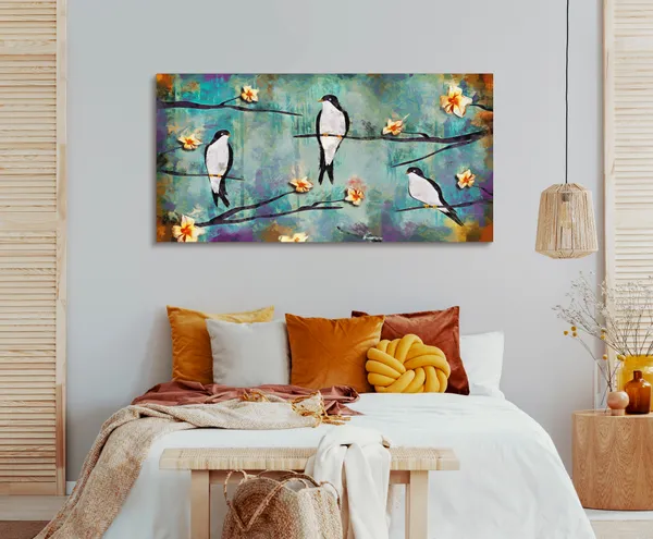 Multicolor_Animal_Art_Canvas_Painting_Ready_To_Hang_Wooden_Framed_Painting_For_Home_Decor