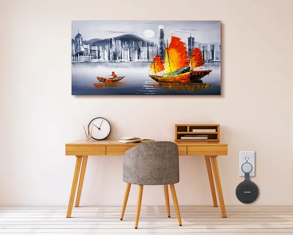 Multicolor_Modern_Art_Canvas_Painting_Ready_To_Hang_Wooden_Framed_Painting_For_Home_Decor