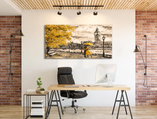 Multicolor_Modern_Art_Canvas_Painting_Ready_To_Hang_Wooden_Framed_Painting_For_Home_Decor