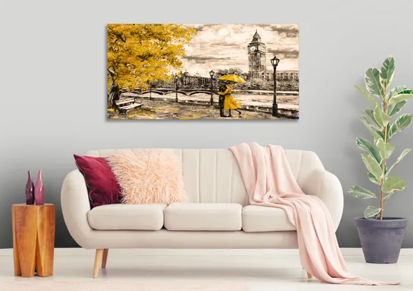 Multicolor_Modern_Art_Canvas_Painting_Ready_To_Hang_Wooden_Framed_Painting_For_Home_Decor