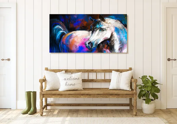 Multicolor_Animal_Art_Canvas_Painting_Ready_To_Hang_Wooden_Framed_Painting_For_Home_Decor