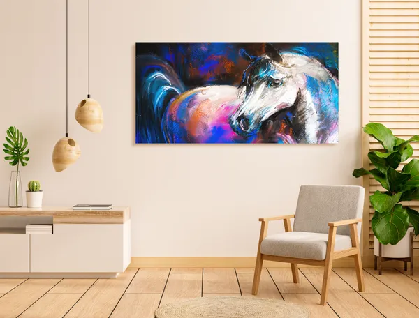Multicolor_Animal_Art_Canvas_Painting_Ready_To_Hang_Wooden_Framed_Painting_For_Home_Decor