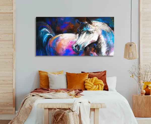 Multicolor_Animal_Art_Canvas_Painting_Ready_To_Hang_Wooden_Framed_Painting_For_Home_Decor