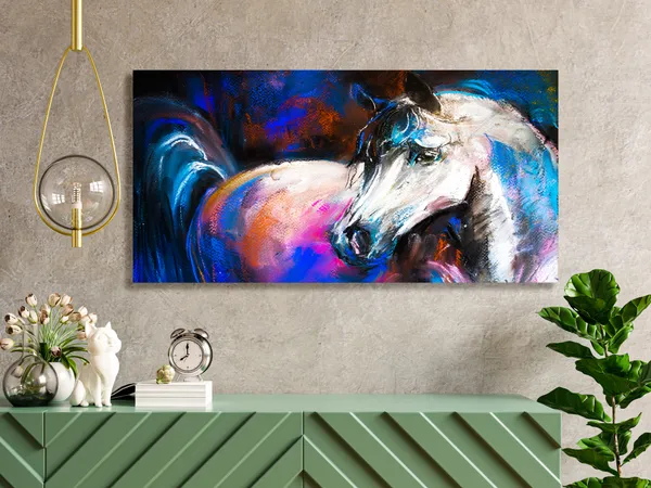 Multicolor_Animal_Art_Canvas_Painting_Ready_To_Hang_Wooden_Framed_Painting_For_Home_Decor