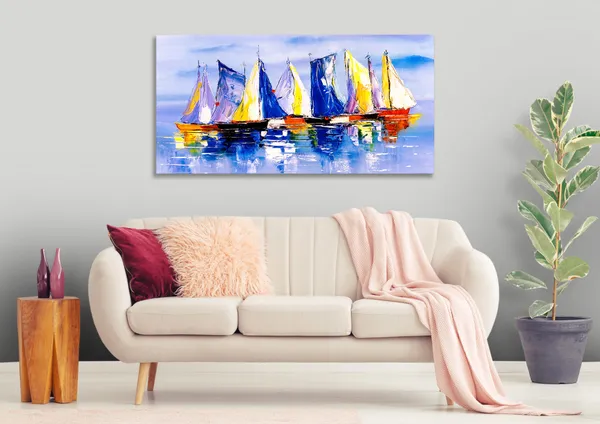 Multicolor_Modern_Art_Canvas_Painting_Ready_To_Hang_Wooden_Framed_Painting_For_Home_Decor