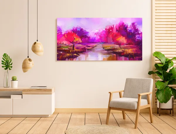 Multicolor_Abstract_Canvas_Painting_Ready_To_Hang_Wooden_Framed_Painting_For_Home_Decor