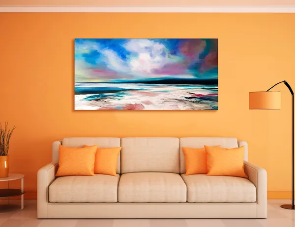 Multicolor_Abstract_Canvas_Painting_Ready_To_Hang_Wooden_Framed_Painting_For_Home_Decor