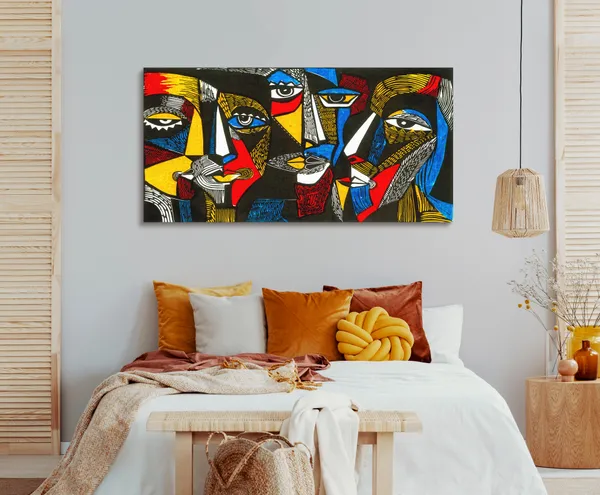 Multicolor_Abstract_Canvas_Painting_Ready_To_Hang_Wooden_Framed_Painting_For_Home_Decor