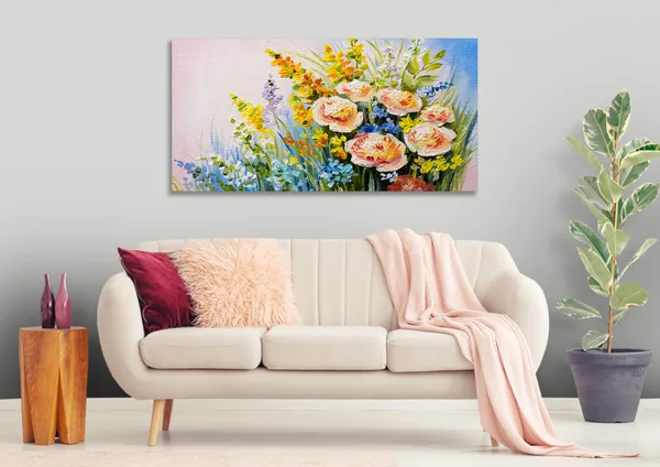 Multicolor_Floral_Art_Canvas_Painting_Ready_To_Hang_Wooden_Framed_Painting_For_Home_Decor