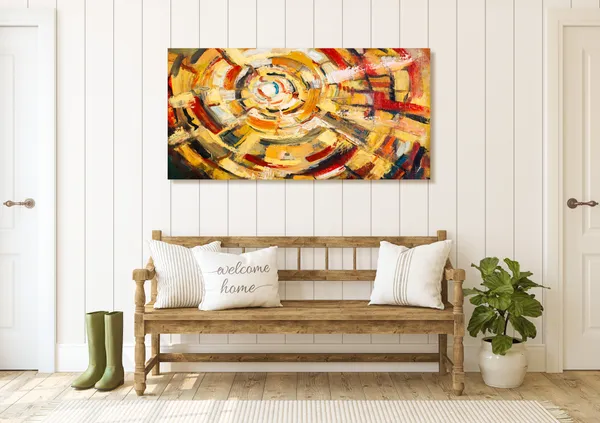 Multicolor_Abstract_Canvas_Painting_Ready_To_Hang_Wooden_Framed_Painting_For_Home_Decor