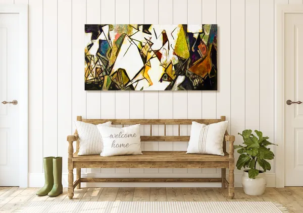 Multicolor_Abstract_Canvas_Painting_Ready_To_Hang_Wooden_Framed_Painting_For_Home_Decor