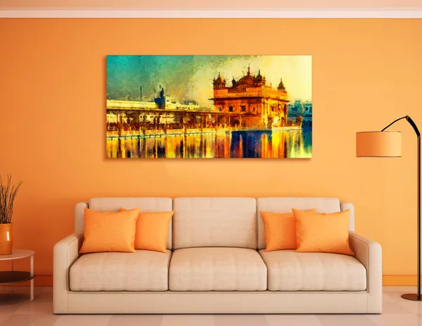 Multicolor_Urban_Art_Canvas_Painting_Ready_To_Hang_Wooden_Framed_Painting_For_Home_Decor