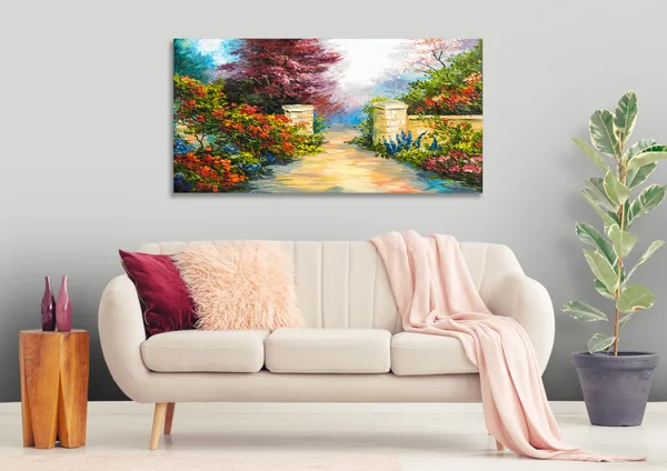 Multicolor_Floral_Art_Canvas_Painting_Ready_To_Hang_Wooden_Framed_Painting_For_Home_Decor