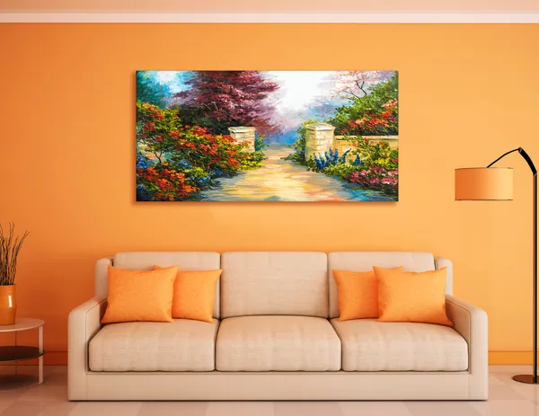 Multicolor_Floral_Art_Canvas_Painting_Ready_To_Hang_Wooden_Framed_Painting_For_Home_Decor