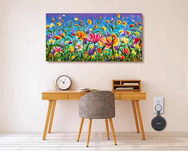Multicolor_Floral_Art_Canvas_Painting_Ready_To_Hang_Wooden_Framed_Painting_For_Home_Decor