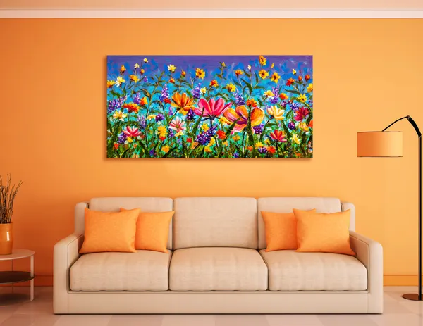 Multicolor_Floral_Art_Canvas_Painting_Ready_To_Hang_Wooden_Framed_Painting_For_Home_Decor