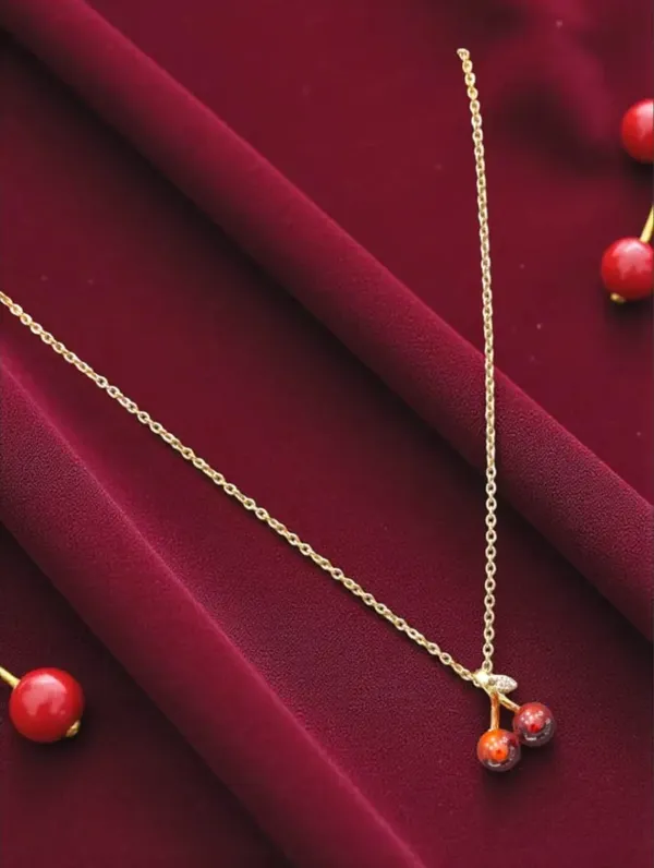 Dainty_Cherry_Fruit_Pendant_Necklace