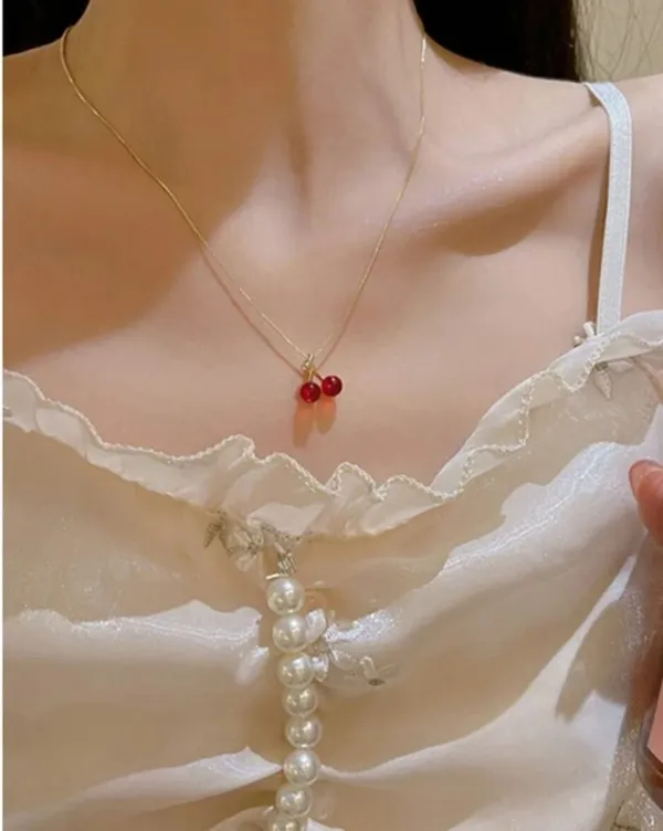 Dainty_Cherry_Fruit_Pendant_Necklace