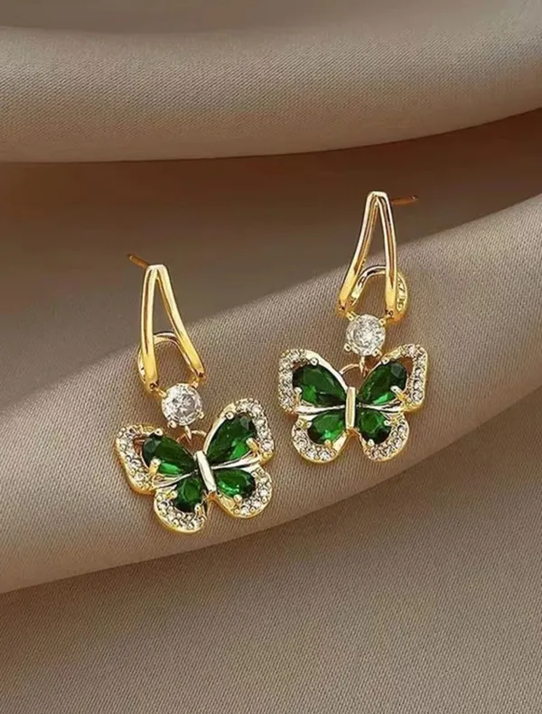Emerald_Flutter_Butterfly_Drop_Earrings