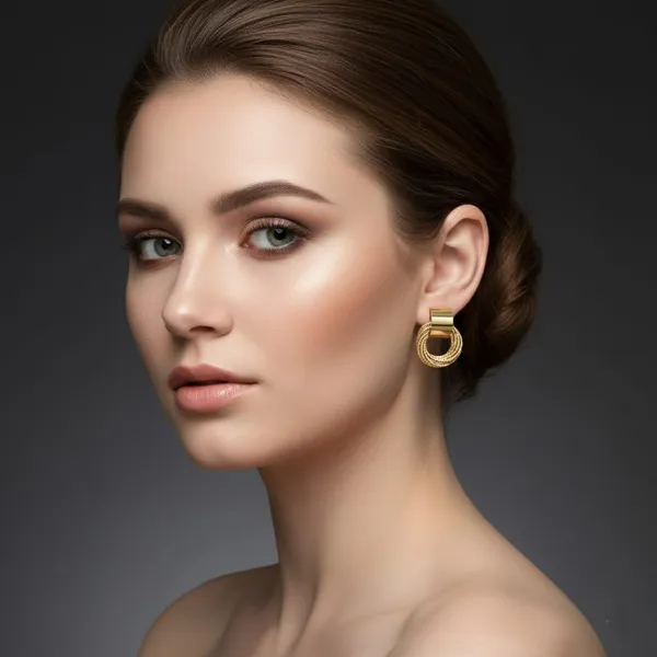 Golden_Layered_Circle_Drops_High_Quality_Drop_Earrings_For_Women