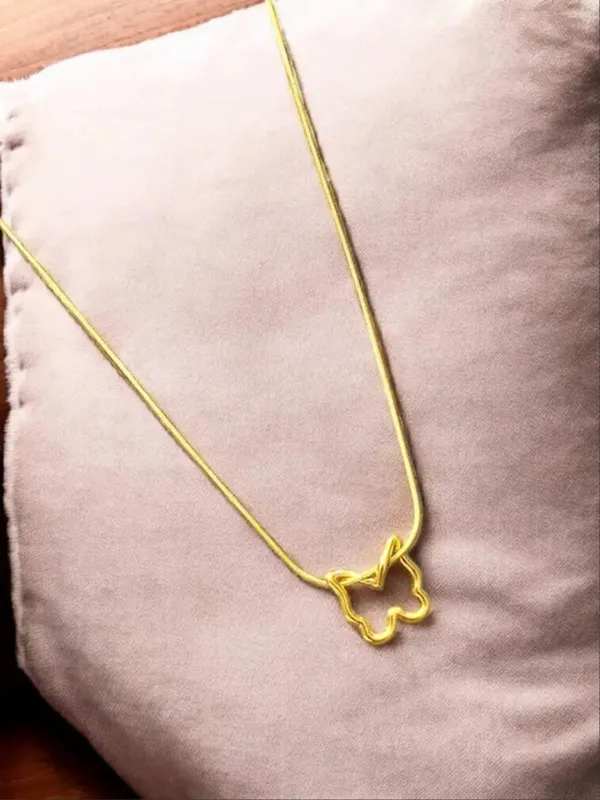 The_"Aura_Butterfly"_Outline_Necklace