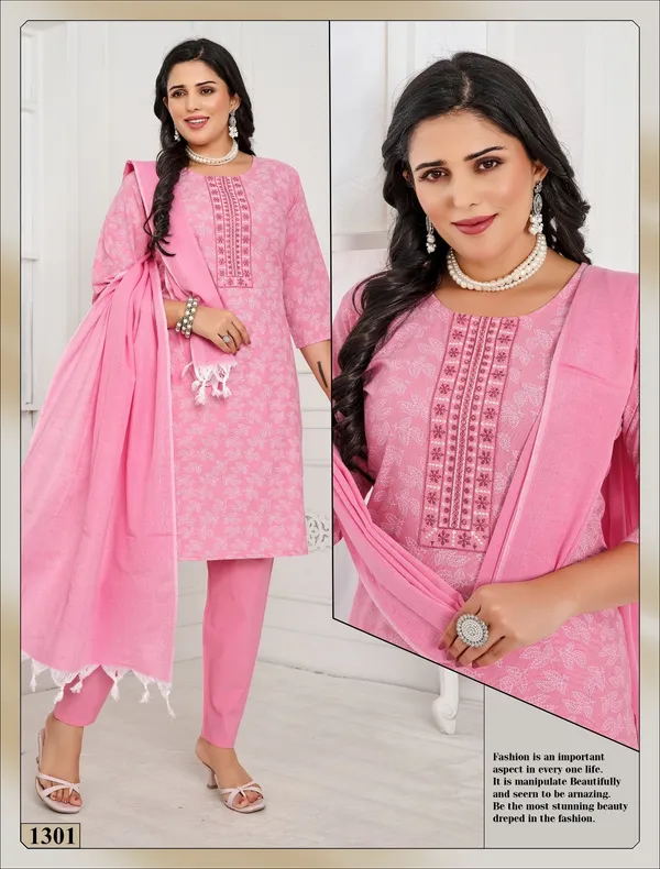 Pink_Straight_Kurta,_Pant_&_Dupatta