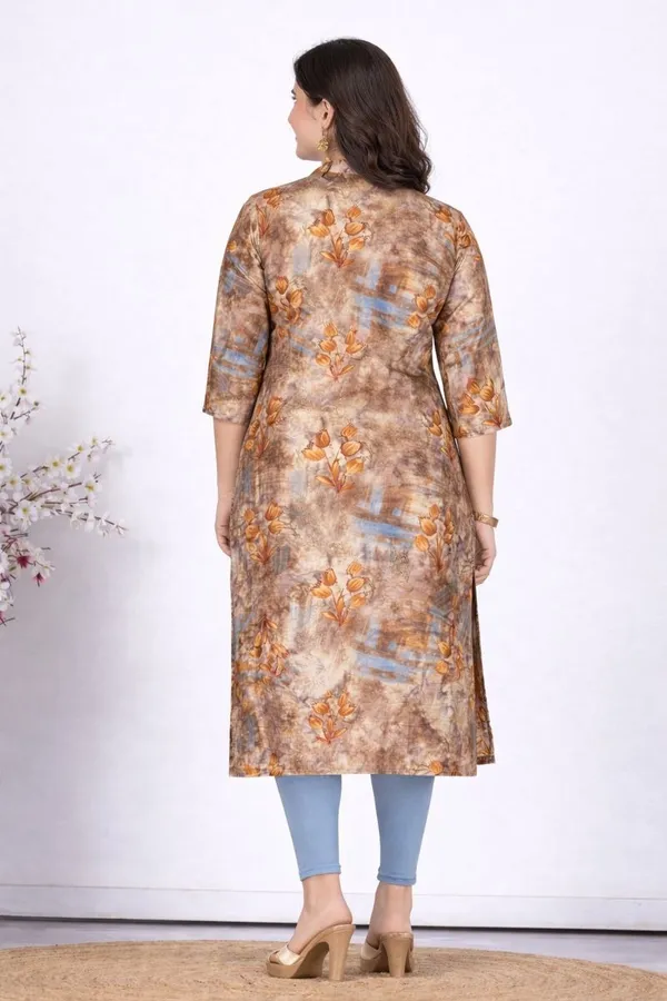 Biskit_Premium_Heavy_Muslin_Beautiful_One_Side_Pocket_Straight_Kurta_For_Women
