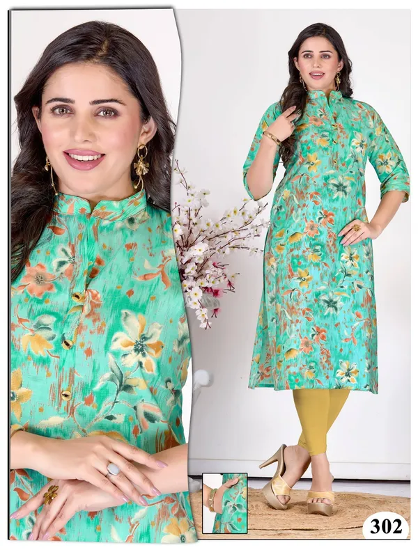 Rama_Premium_Heavy_Muslin_Beautiful_One_Side_Pocket_Straight_Kurta_For_Women