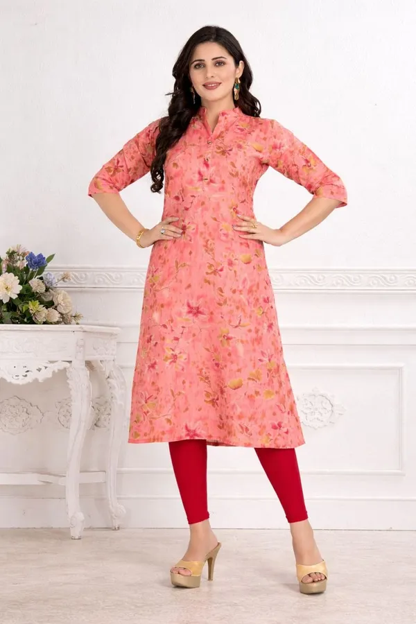 Pich_Premium_Heavy_Muslin_One_Side_Pocket_Straight_Kurta_For_Women