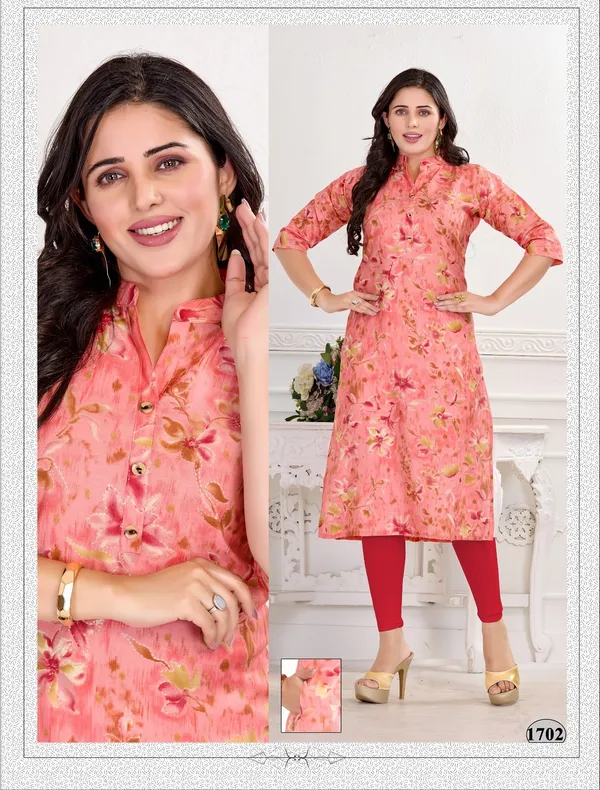 Pich_Premium_Heavy_Muslin_One_Side_Pocket_Straight_Kurta_For_Women