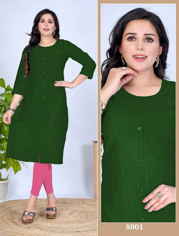 Green_Bombay_Heavy_Vertican_Pintex_So_Beautiful_Straight_Kurta_For_Women