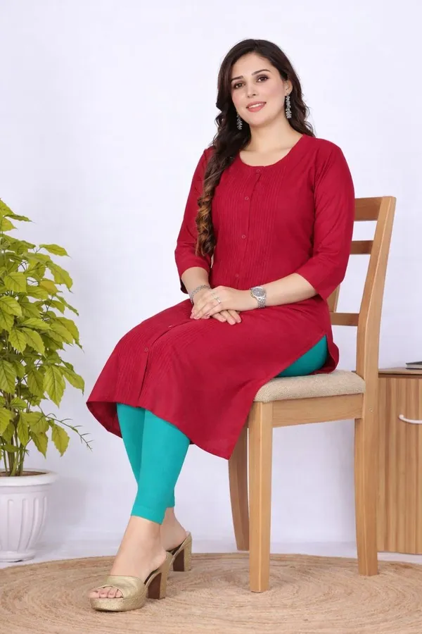 Pink_Bombay_Heavy_Vertican_Pintex_So_Beautiful_Straight_Kurta_For_Women