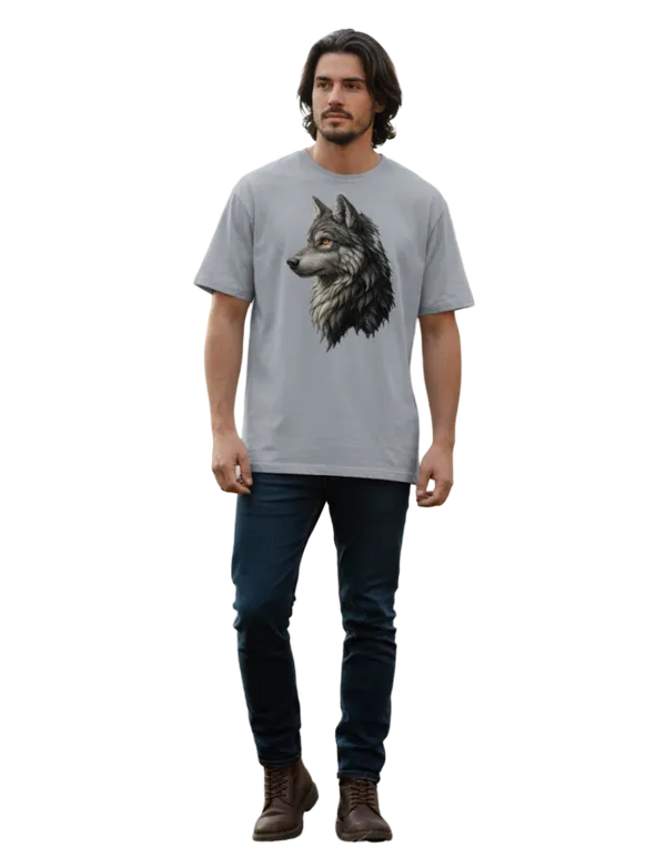 Grey_Wolf_Graphic_Print_Oversized_Cotton_T-Shirt_For_Men