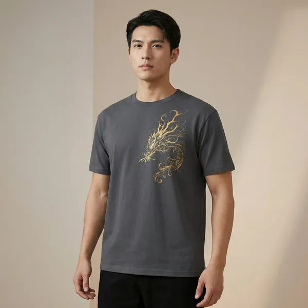 Grey_Oversized_Abstract_Art_Design_Cotton_T-Shirt_For_Men