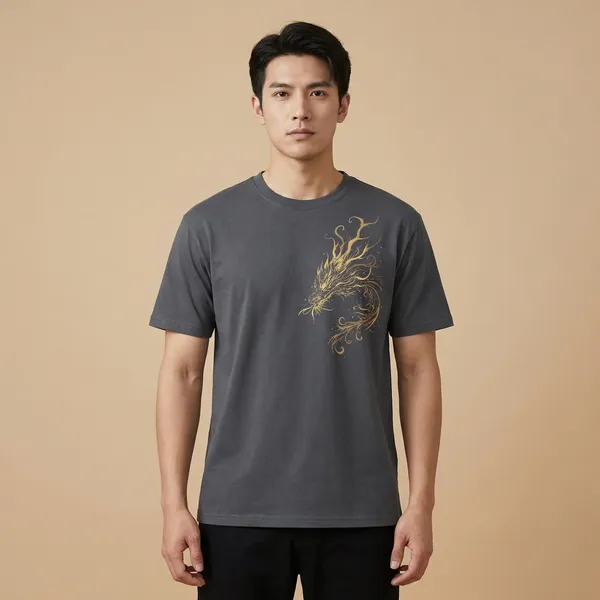 Grey_Oversized_Abstract_Art_Design_Cotton_T-Shirt_For_Men
