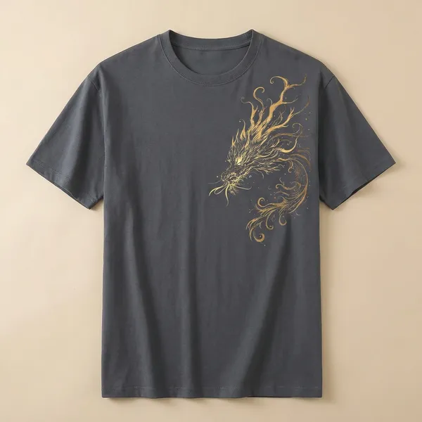 Grey_Oversized_Abstract_Art_Design_Cotton_T-Shirt_For_Men