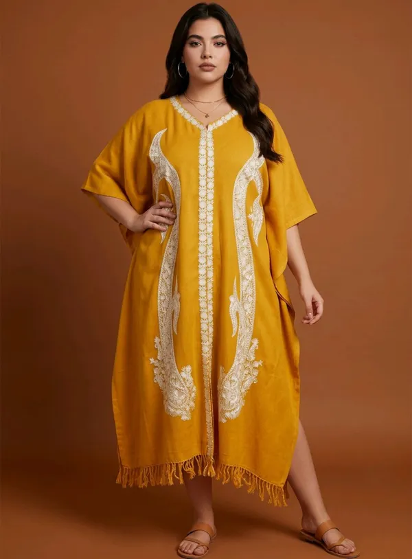 Yellow_Woollen_Shrugs_For_Women
