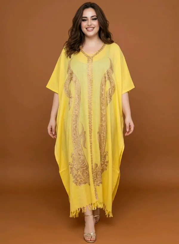 Yellow_Woollen_Shrugs_For_Women