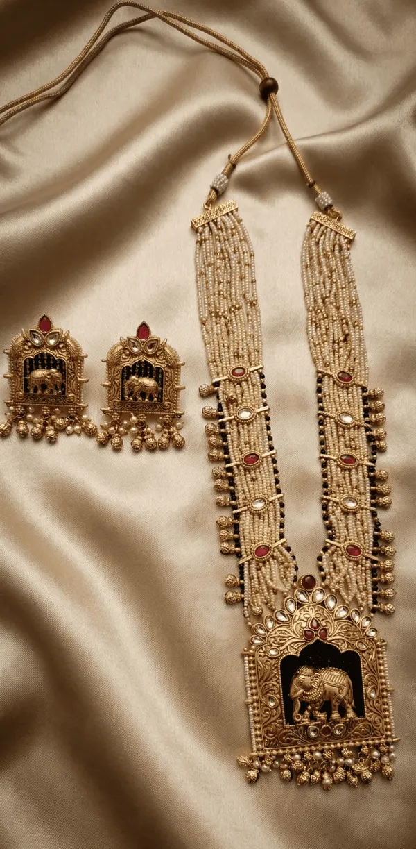 Regal_Gajraj_Gold-Plated_Heavy_Jewelry_Set_|_Rajwadi_Temple_Elephant_Necklace_&_Kundan_Earrings