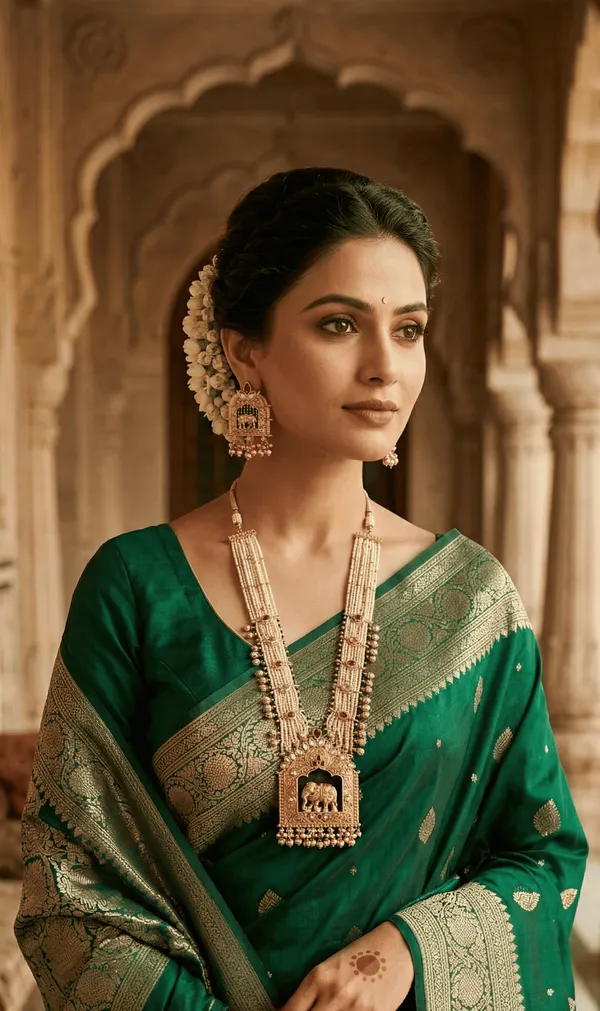 Regal_Gajraj_Gold-Plated_Heavy_Jewelry_Set_|_Rajwadi_Temple_Elephant_Necklace_&_Kundan_Earrings