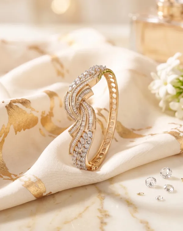 Designer_Diamond_Zirconia_Bracelet_|_Everyday_Luxury_bracelet
