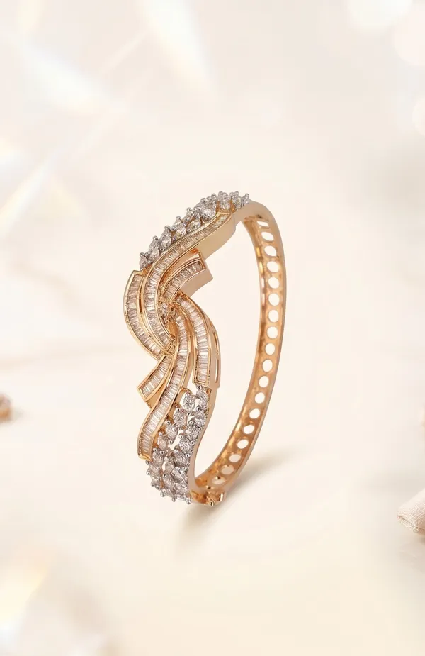 Designer_Diamond_Zirconia_Bracelet_|_Everyday_Luxury_bracelet