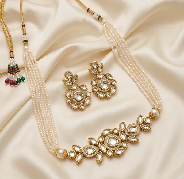 AC_Kundan_Designer_Choker_Necklace_Set_with_Earrings_|_Traditional_Bridal_Jewellery