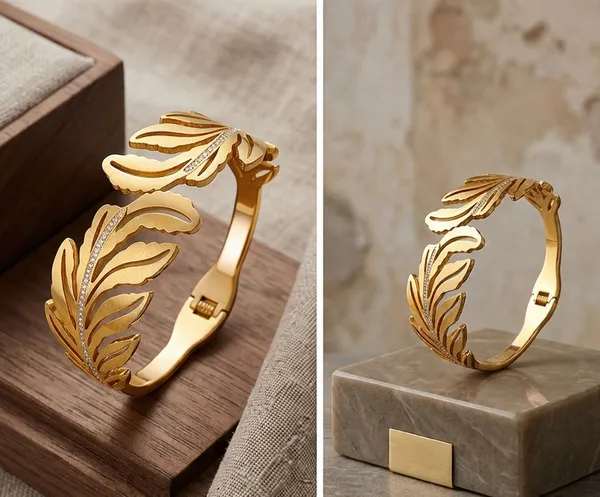 Anti_Tarnish_Openable_Leaf_Bracelet_for_Women_|_Elegant_Gold_Finish_Adjustable_Bracelet