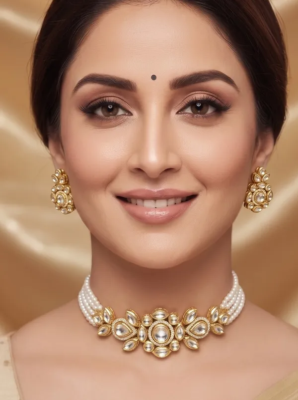 AC_Kundan_Designer_Choker_Necklace_Set_with_Earrings_|_Traditional_Bridal_Jewellery